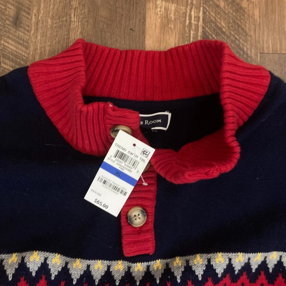 Club Room "Ugly" Christmas Sweater XL